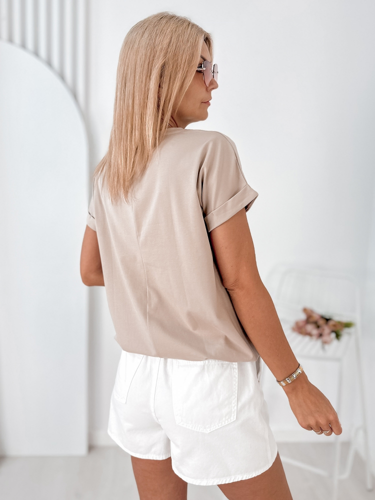 BLUZA BATILDE BEJ INCHIS