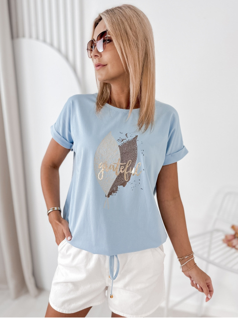BLUSE BATILDE BLAU