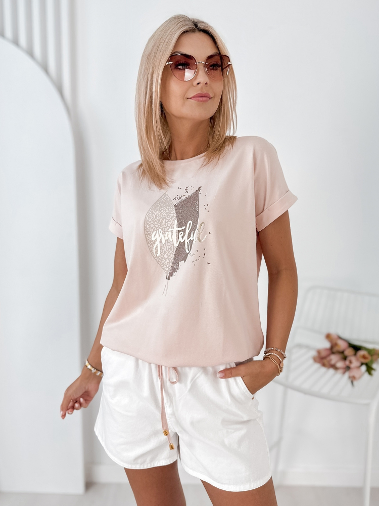 BLOUSE BATILDE ROSE POUDRE