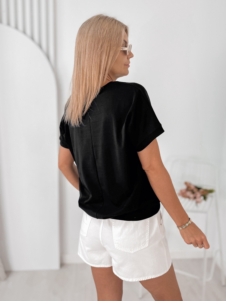 BLOUSE PARME BLACK