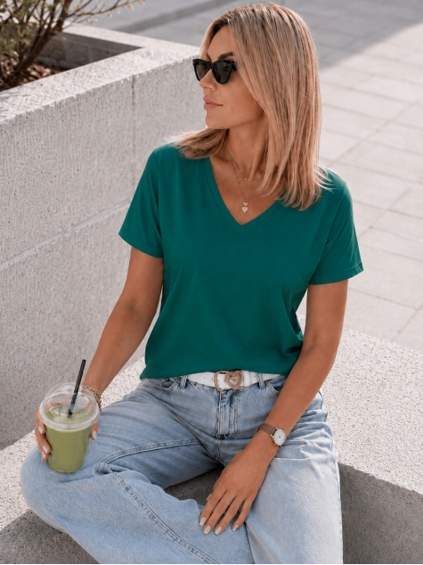 BLUSE MOI GRÜN