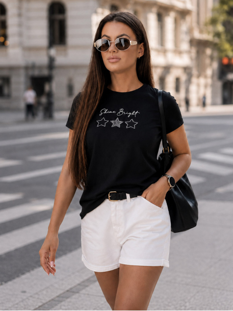 BLOUSE BRINE NOIR