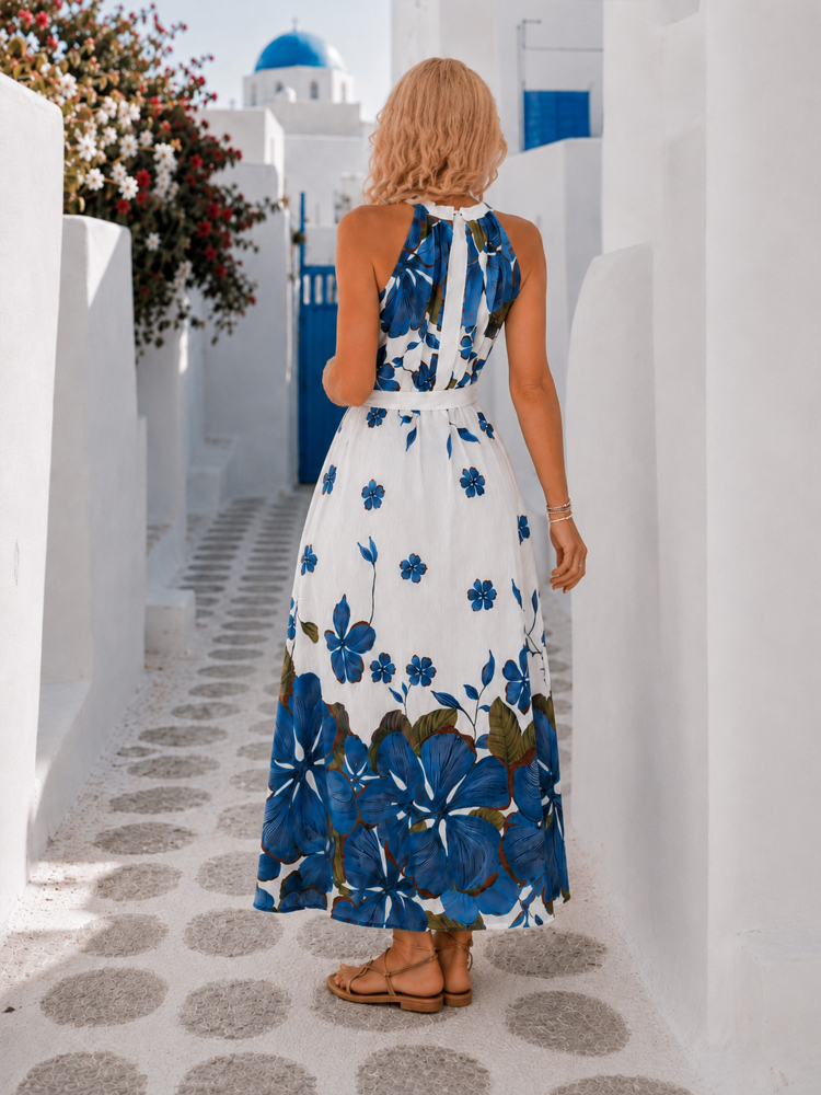 KLEID TOLUSE BLAU