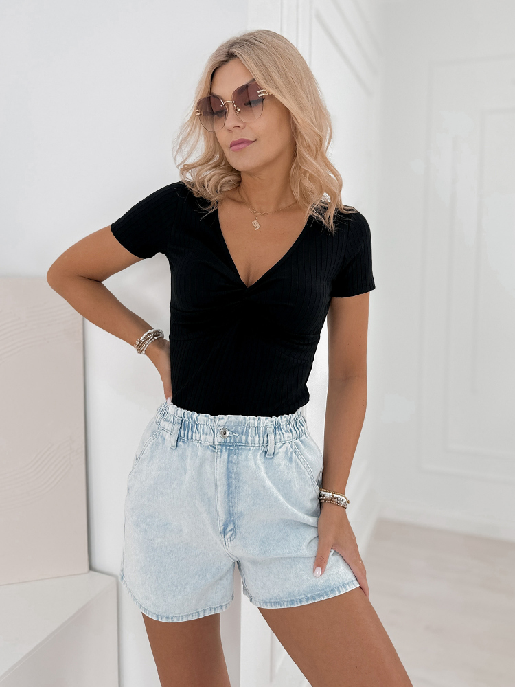 BLOUSE COMETTI BLACK