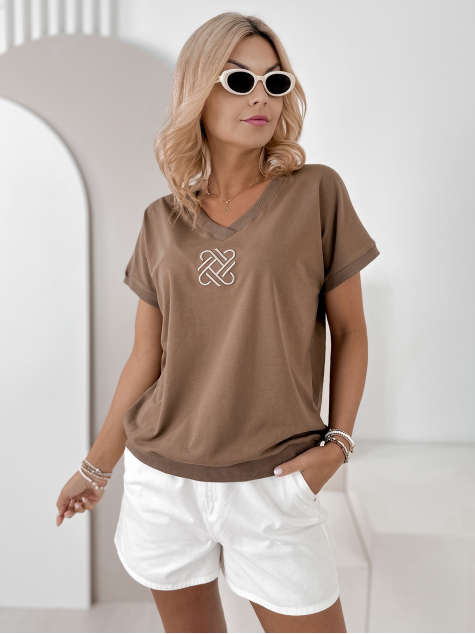 BLOUSE CALDER BRUN