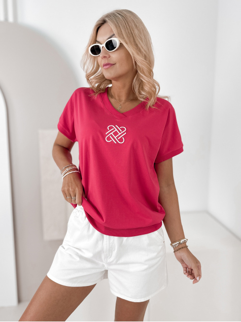 BLOUSE CALDER FRAMBOISE