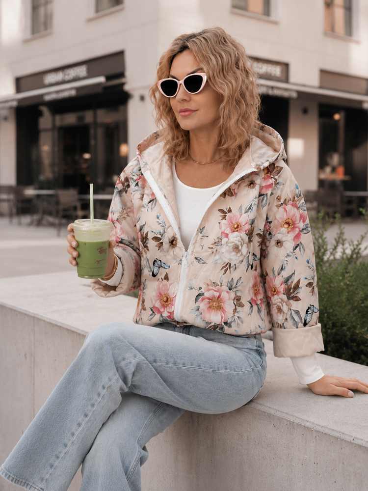JACKE BOTANICO BEIGE