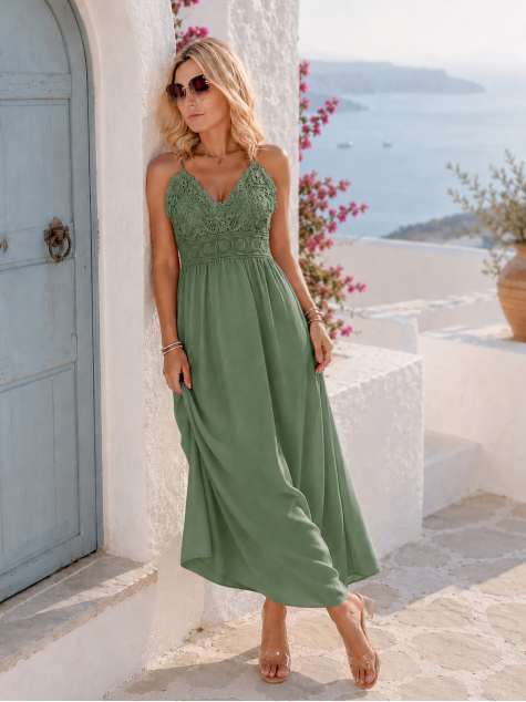KLEID ALBERS KHAKI