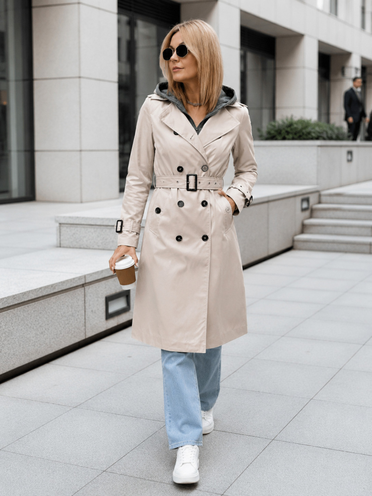 COAT LAFAYETTE TRENCH BEIGE
