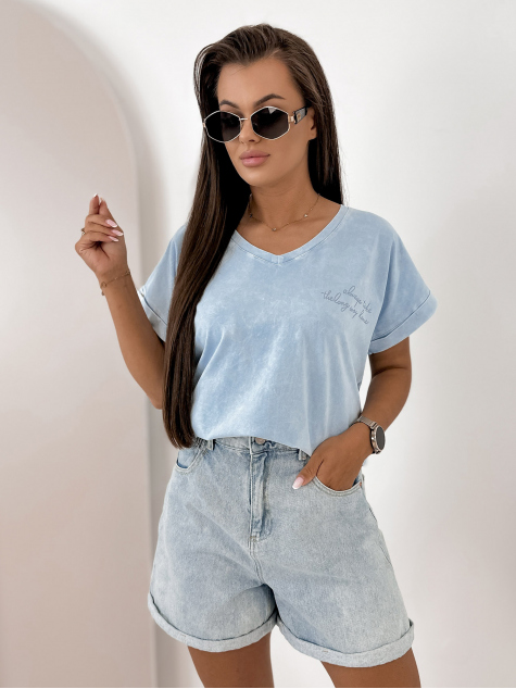 BLUZA DERAN ALBASTRU