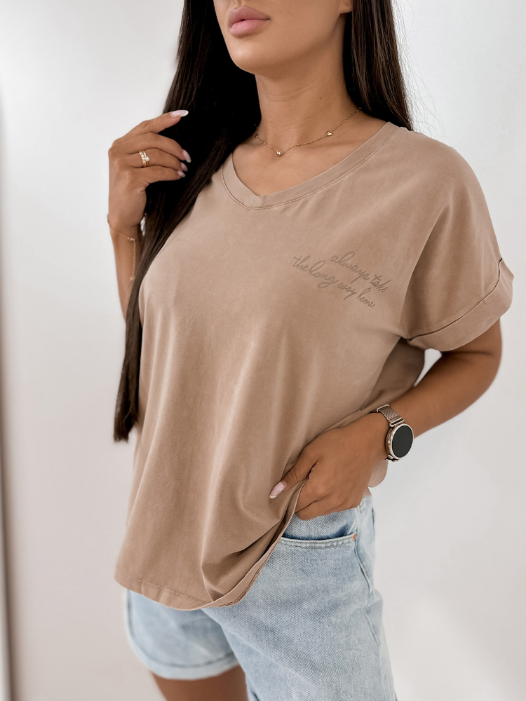 BLOUSE DERAN BEIGE