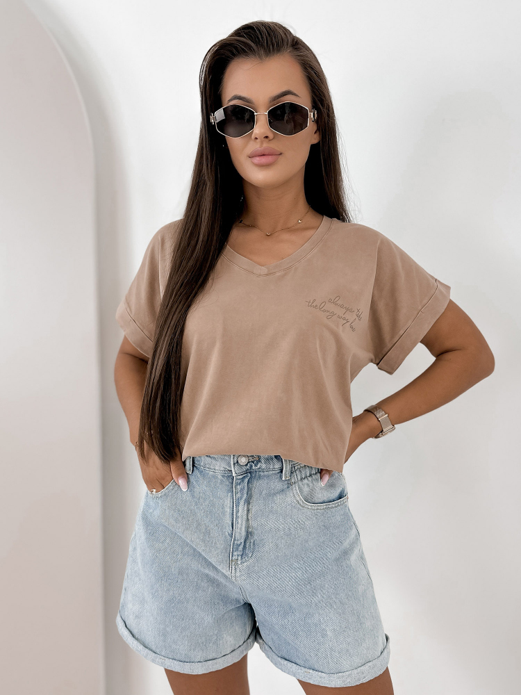 BLUZA DERAN BEJ