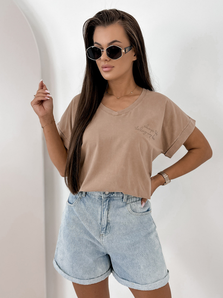 BLUSE DERAN BEIGE