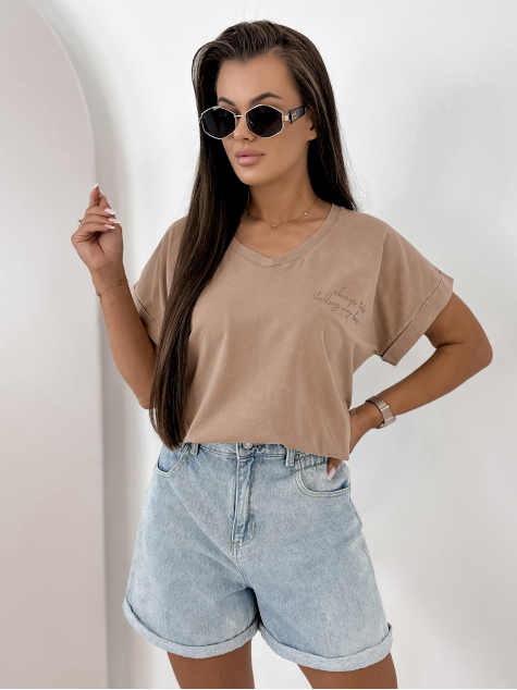 BLUSE DERAN BEIGE
