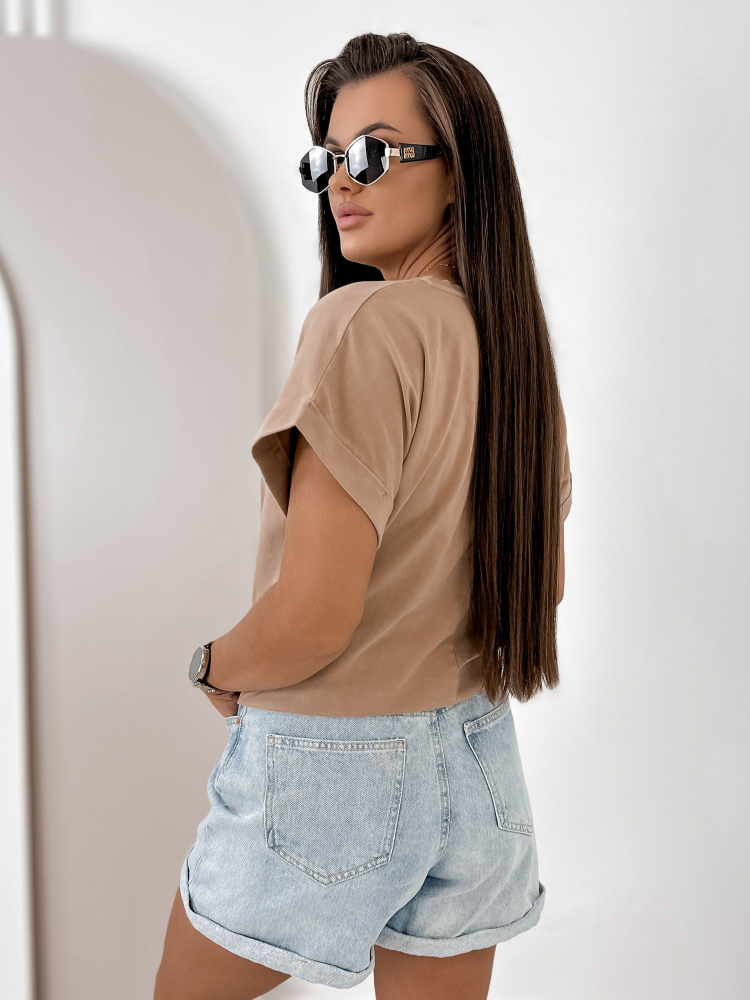 BLOUSE DERAN BEIGE
