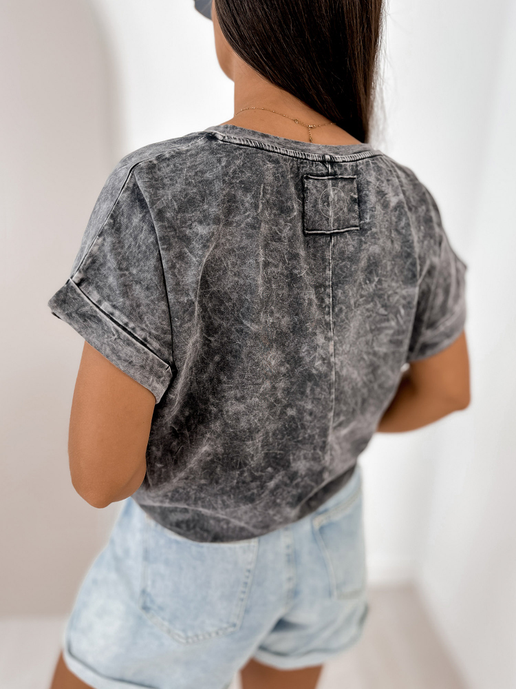 BLOUSE DERAN ANTHRACITE