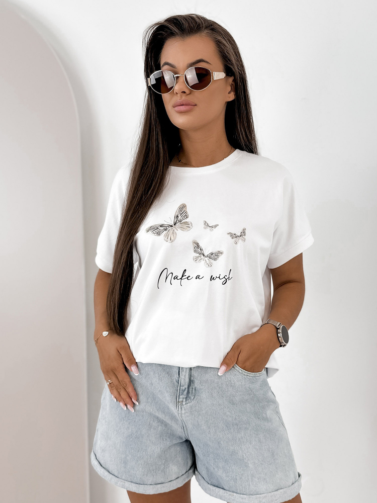 BLOUSE SETINE WHITE