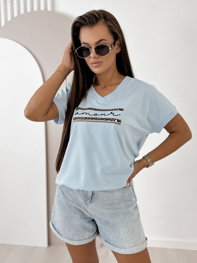 BLOUSE WITERS BLUE