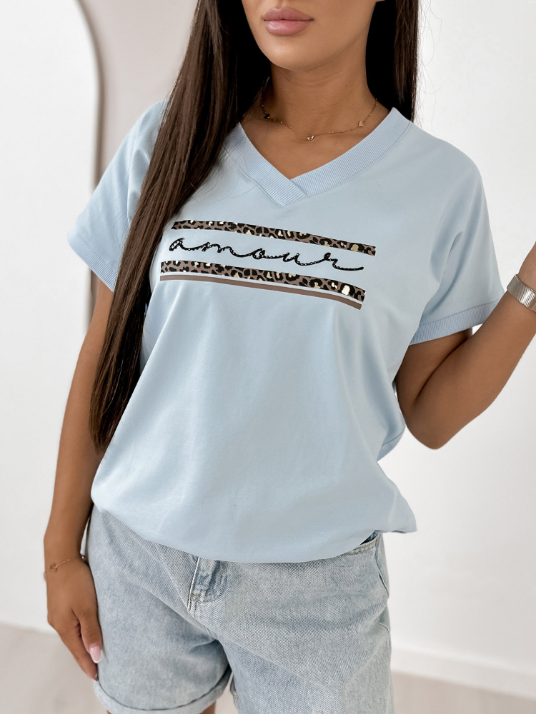 BLOUSE WITERS BLEU