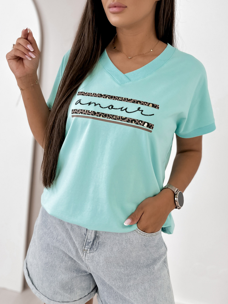 BLOUSE WITERS MINT
