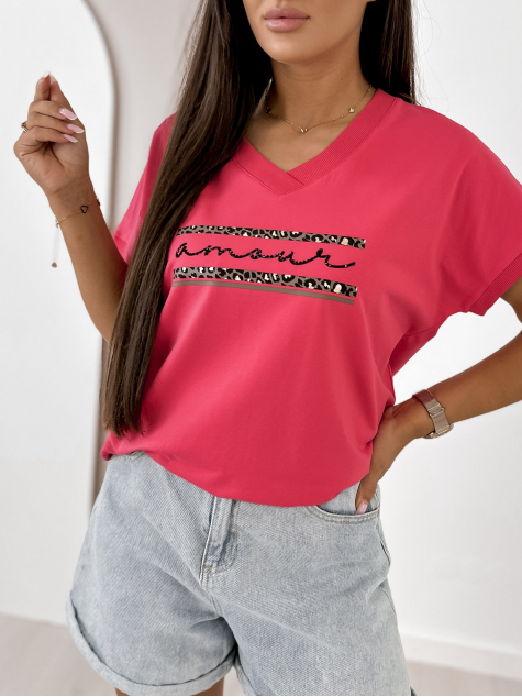 BLOUSE WITERS RASPBERRY