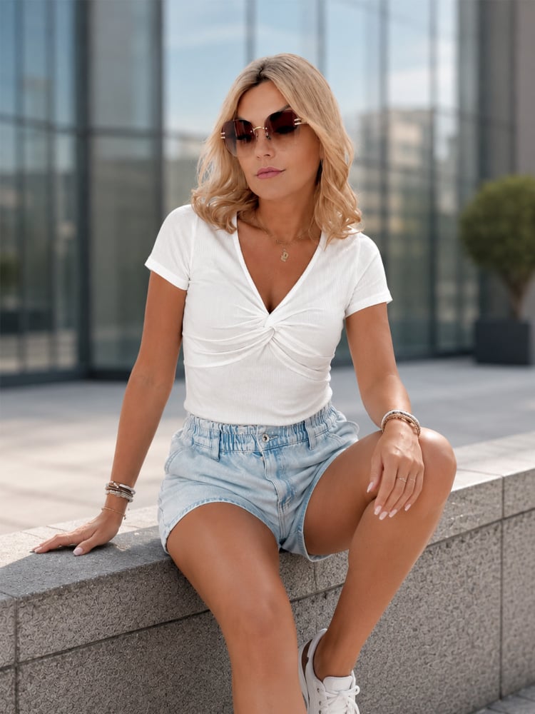 BLUZA COMETTI ECRU