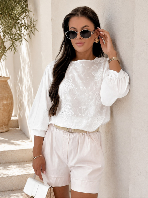 BLOUSE ETILE WHITE