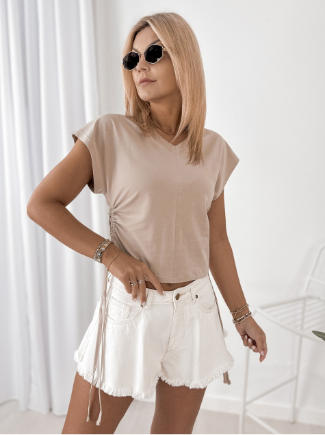 BLUSE REDON BEIGE