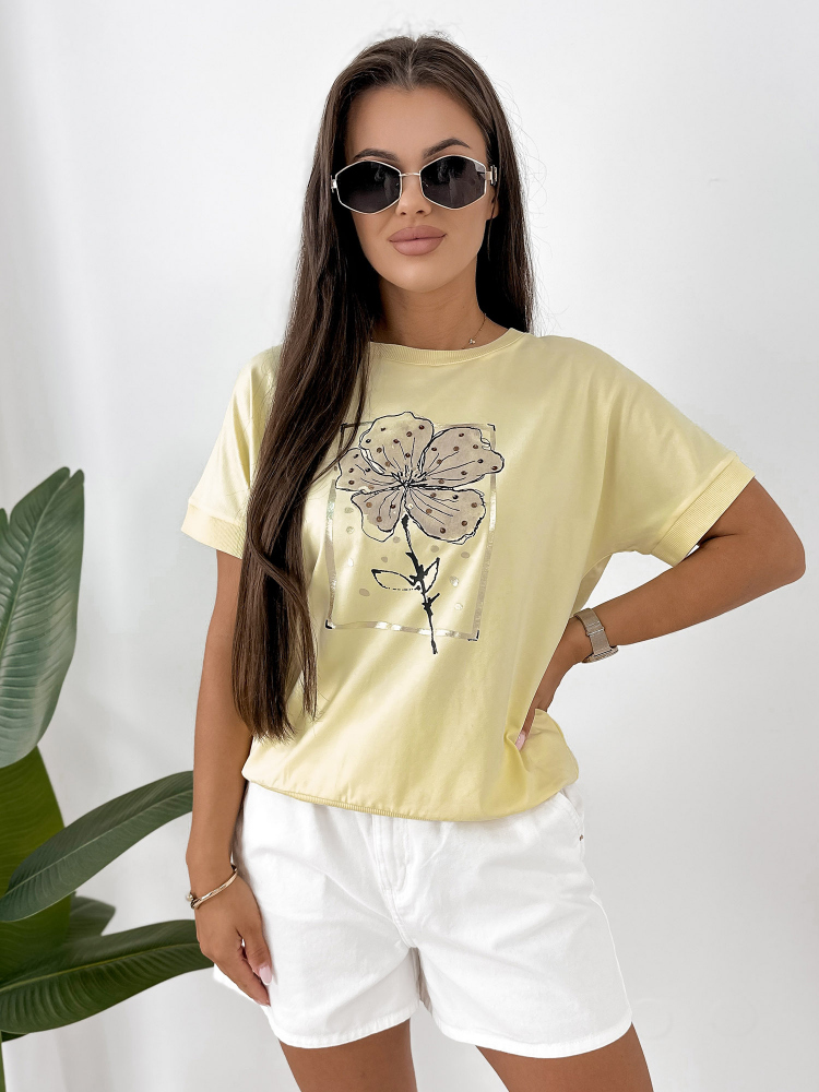 BLOUSE SEGANTI JAUNE