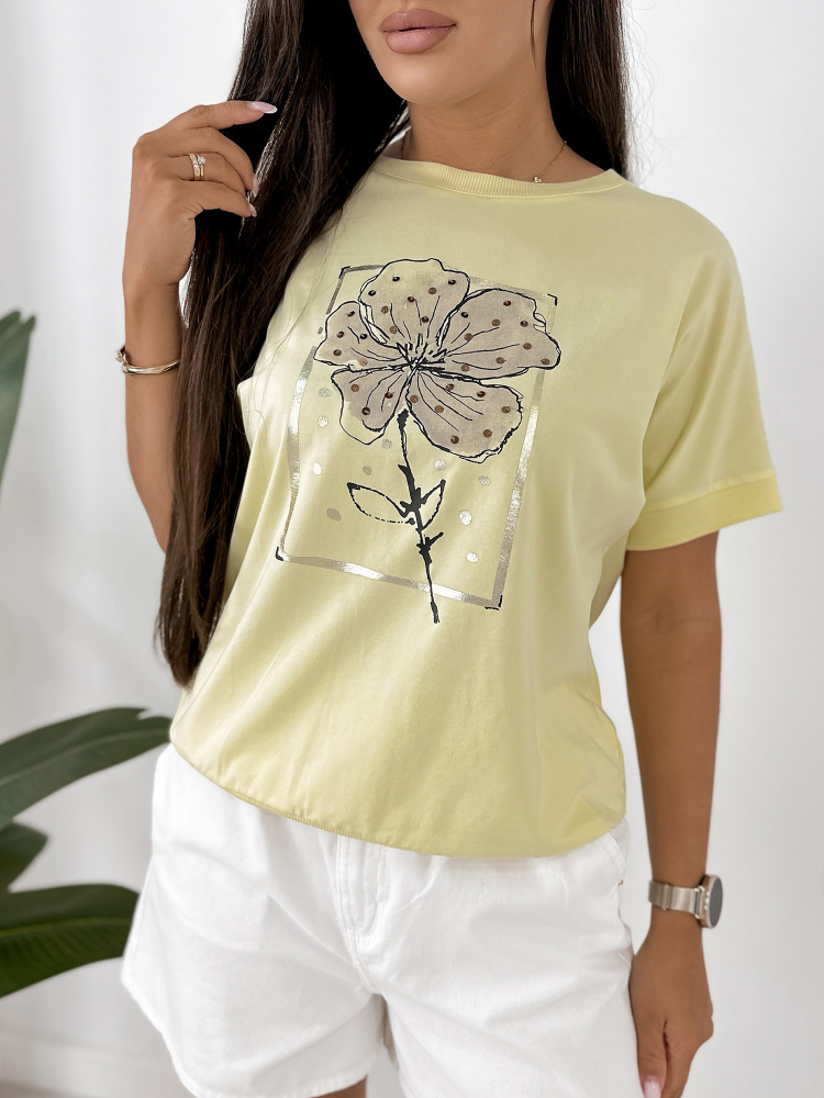 BLOUSE SEGANTI JAUNE