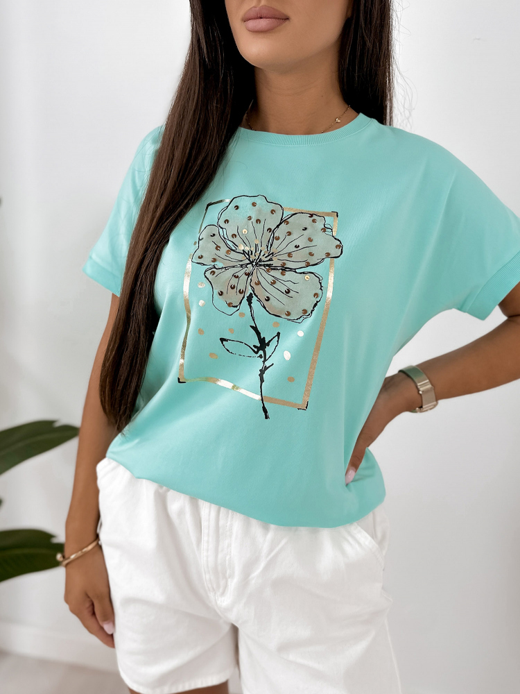 BLOUSE SEGANTI MENTHE
