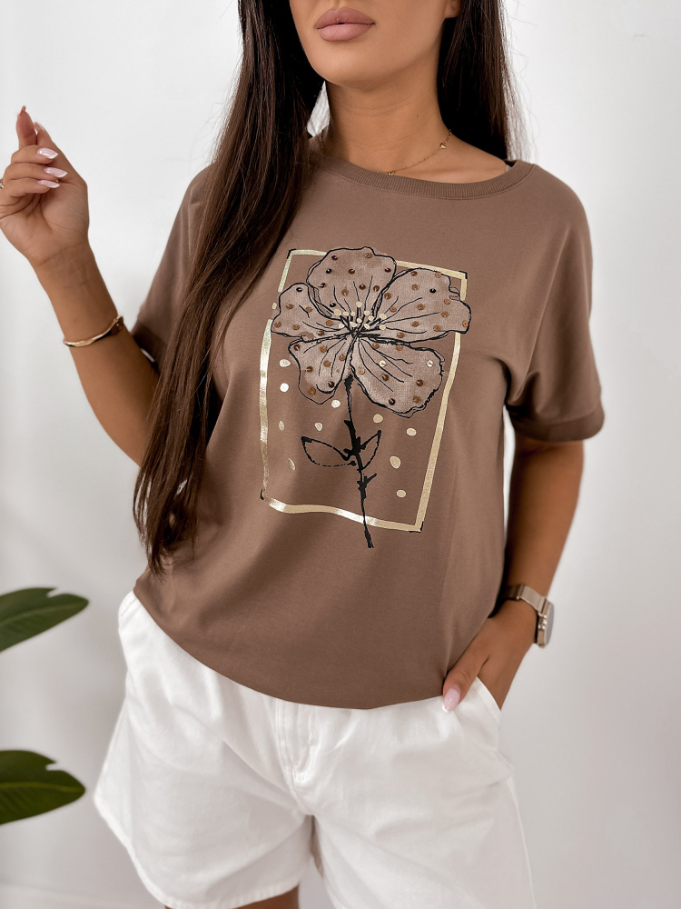 BLOUSE SEGANTI BROWN