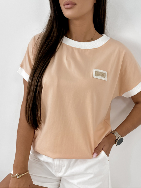 BLOUSE ENSOR PÊCHE