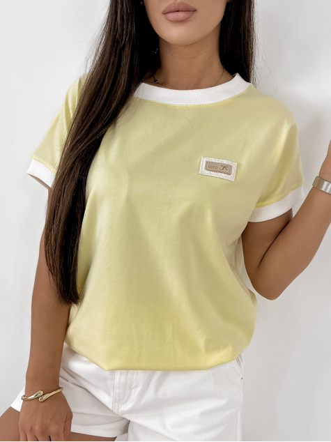 BLOUSE ENSOR JAUNE