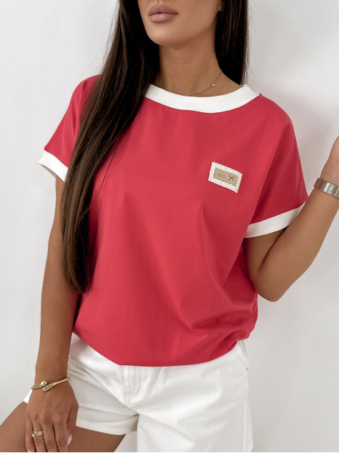 BLOUSE ENSOR RASPBERRY
