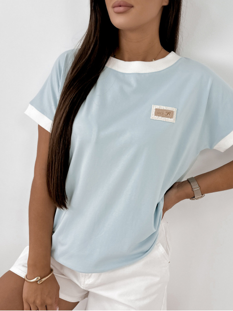 BLUZA ENSOR ALBASTRU