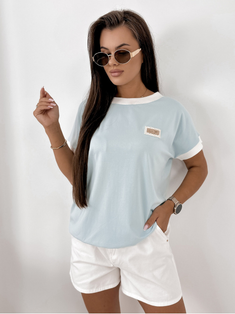 BLOUSE ENSOR BLEU
