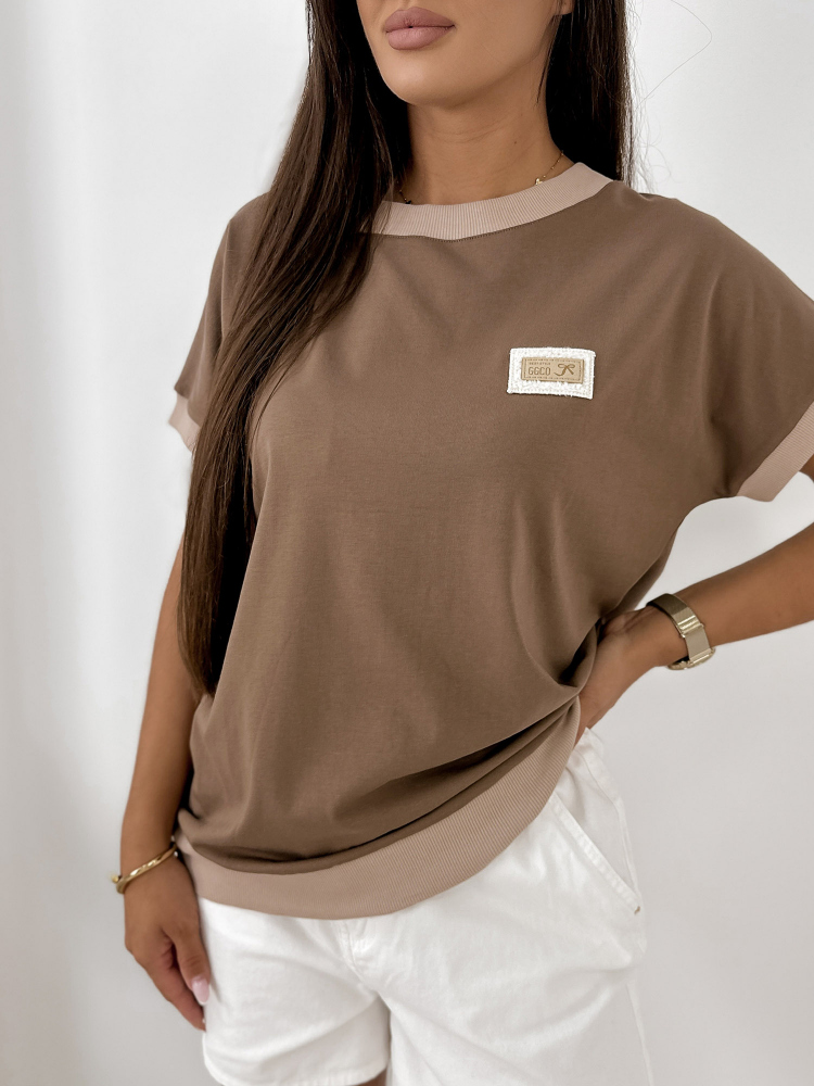 BLOUSE ENSOR BROWN