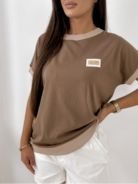 BLOUSE ENSOR BRUN