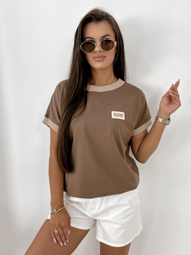 BLOUSE ENSOR BRUN