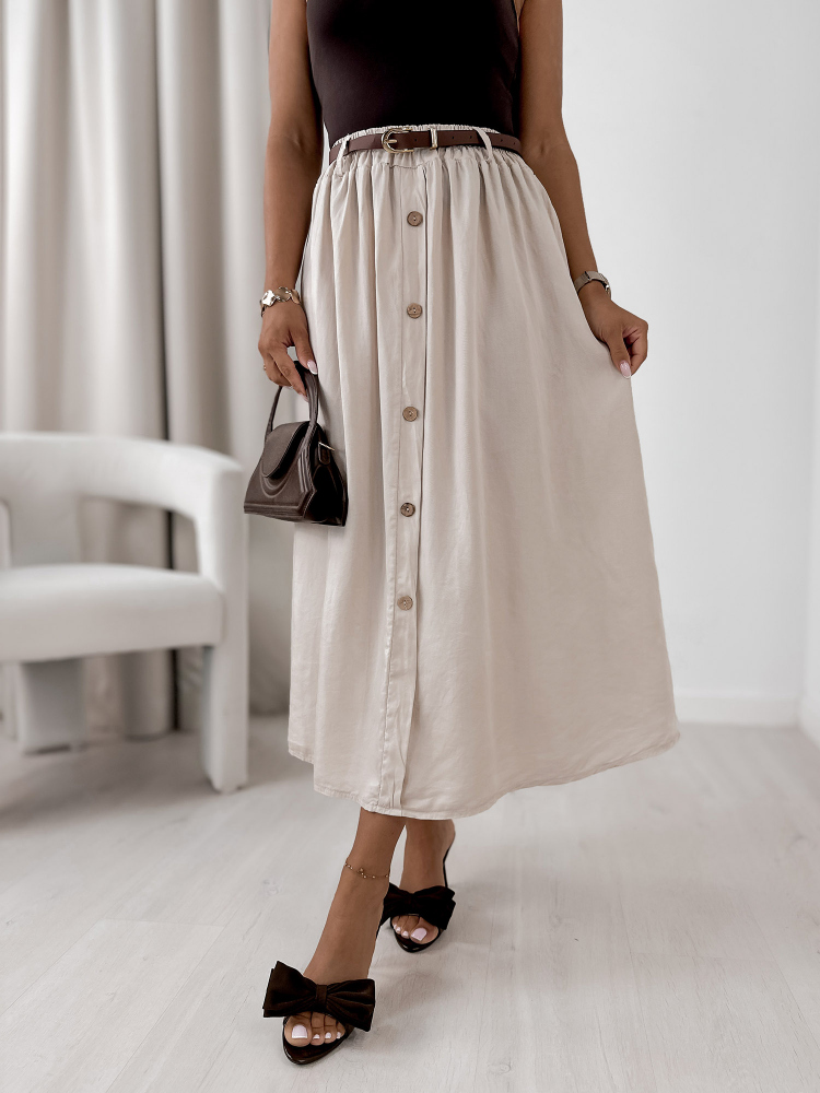 JUPE SCARLA BEIGE