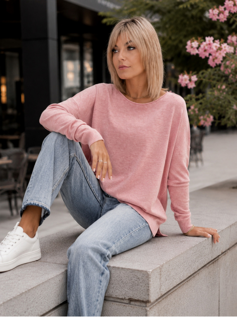 SWEATER TROMSO ROSE POUDRE
