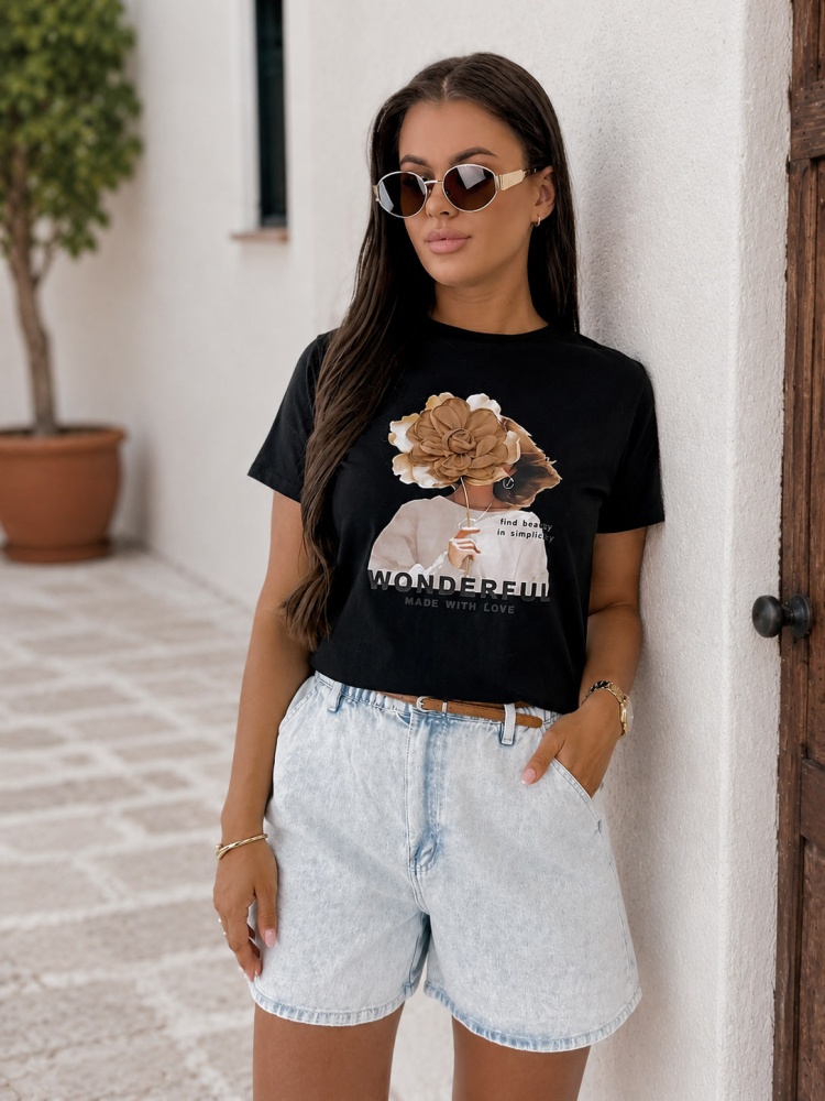 BLOUSE ITHAN NOIR