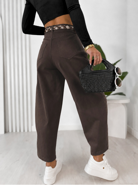 PANTALON DELANEY BRUN