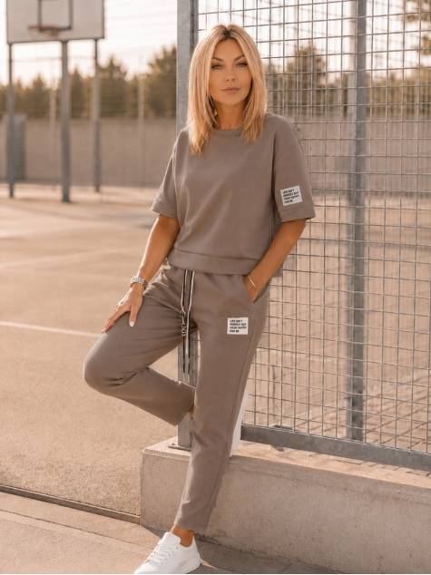 ENSEMBLE CASSO BRUN CLAIR