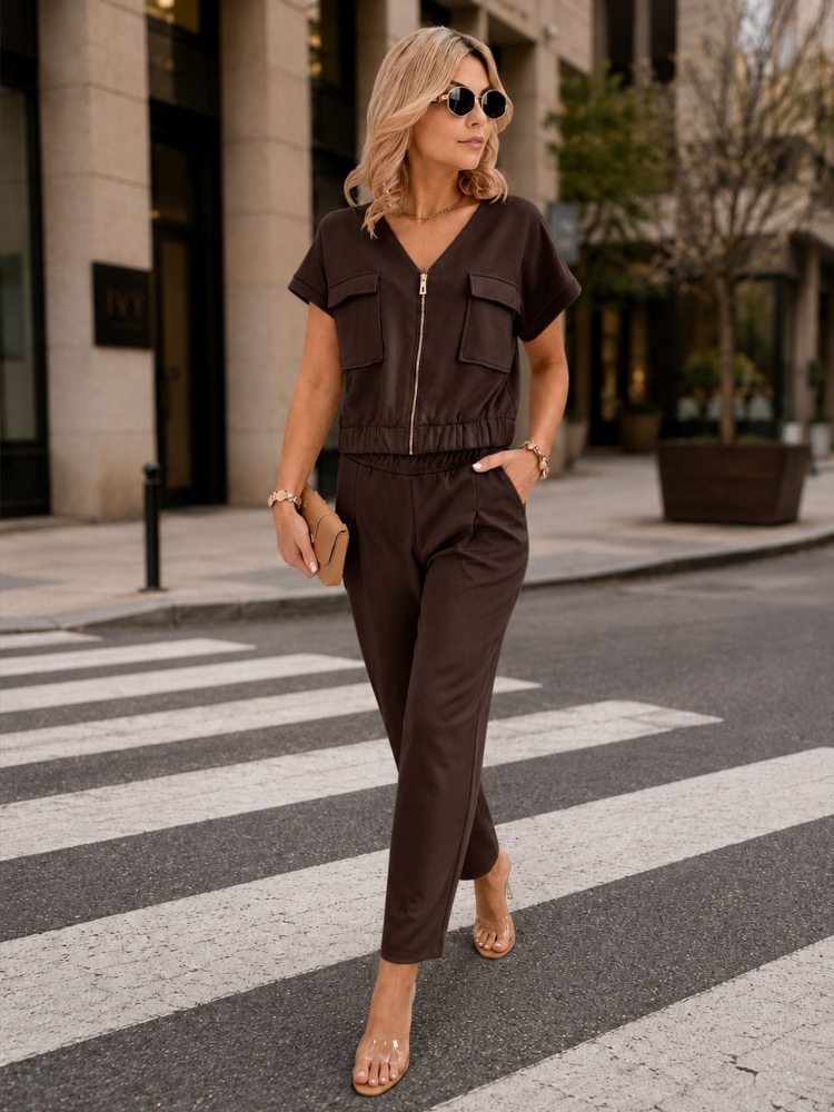 SET EMMA DARK BROWN