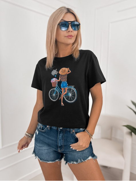 BLUSE SANTACRUZ SCHWARZ