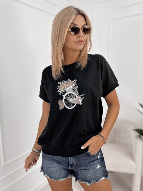 БЛУЗКА ВУЕЛТА ЧЕРНA