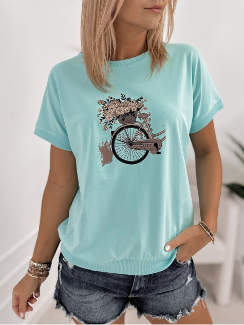 BLUZA VUELTA MENTA