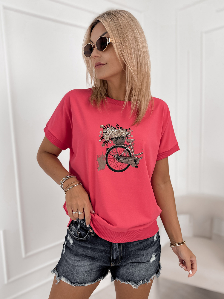 BLOUSE VUELTA FRAMBOISE